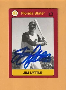 Jim Lyttle Florida State Seminoles AUTO signierte Karte New York Yankees 2Z - Bild 1 von 2