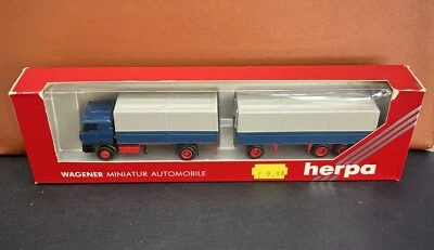 Herpa Wagener DAF Truck 827001 miniture automobile  Z2 - Image 1 of 4