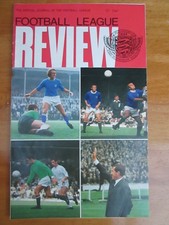 FOOTBALL LEAGUE REVIEW MAGAZINE VOL 5 - 1970/71 Oldham-Man Utd