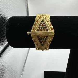 VTG JBK Camrose & Kross Diamond Shaped Mesh Cuff Bracelet 6” - Bild 1 von 5
