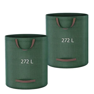 272 Liter 2x Gartenabfallsack Gartensack Laubsack Grassack Heckensack Wäschesack - Bild 1 von 10