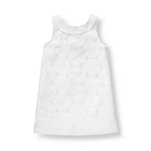 Robe à oeillets fleuris Janie et Jack neuve avec étiquette taille 4 - Photo 1/6