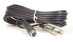 ASTATIC - 40-353 – “Blue Line” Pro Series Cable 25', Microphone 1/4" Plug to XLR - Picture 1 of 9