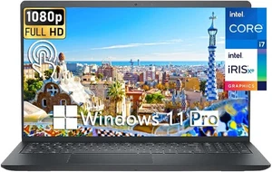 Laptop empresarial Dell Inspiron 15,6" con pantalla táctil, Intel Gen i7-1355U, 16 GB, 1 TB - Imagen 1 de 9