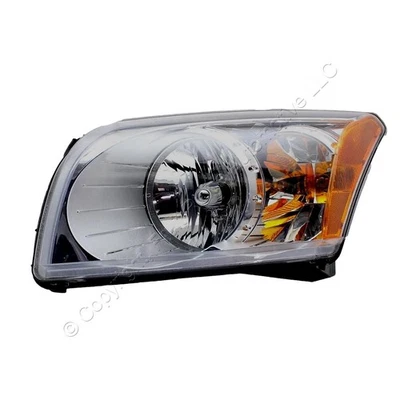 Take-Off Chrysler Left Side Broken Tab Headlight Lamp for 2007-12 Dodge Caliber - Image 1 of 4