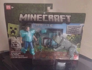 A Minecraft Movie Man's Best Wolf Actionfigur 2-Pack [Steve & Dennis] - Bild 1 von 7