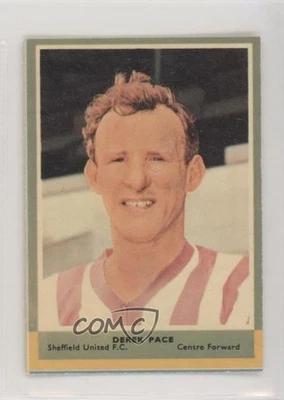 Tarjetas de concurso de fútbol americano 1964-65 A&BC Derek Pace #17 Foto 1 de 2
