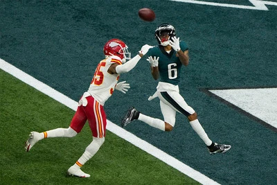 DeVonta Smith Philadelphia Championship - Playoff Final Match - POSTER 20"x30" - Image 1 of 3