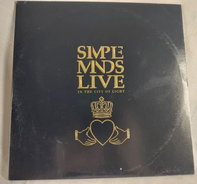 Simple Minds Live In The City Of Light A&M SP 6580 Vinyl LP ST33 - Image 1 of 4