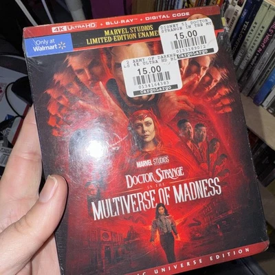 New Sealed Doctor Strange In The Multiverse Madness 4k UHD Blu- Ray Walmart - Image 1 of 2