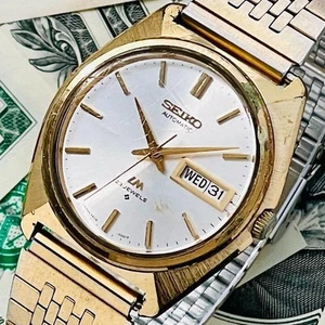 Watch Men s Operation Good SEIKO Roadmatic Automatic 5606 7000 Analog 23 Stone D - Picture 1 of 10