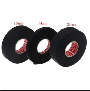 Tesa Nastro Adesivo Cablaggio Telaio Panno,Riparazione Automotive Cablaggio Wrap 19mm 9mm25mm - Foto 1 di 9