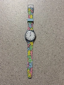 Swatch Watch 2008 Art By Matthew Langille Snuggle Bunch. clean - Picture 1 of 5