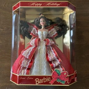 Barbie Holiday 1997 Christmas Happy Holidays Barbie Puppe Mattel Special Edition - Bild 1 von 3