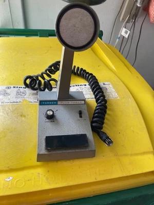 TURNER PLUS 3 POWER Mikrofon - kabelgebunden für ein 4 Pin Teile fehlen - Bild 1 von 4