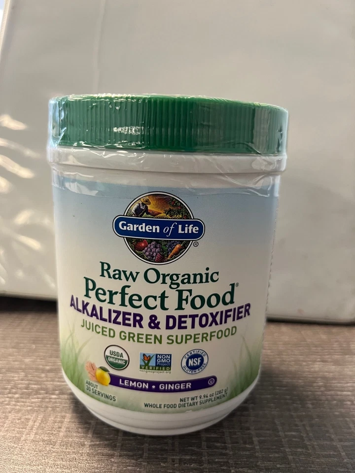 Garden of Life Alcalinizador y Desintoxicante de Alimentos Perfectos Orgánicos Crudos 9.94oz EXP 04/26 Foto 1 de 1
