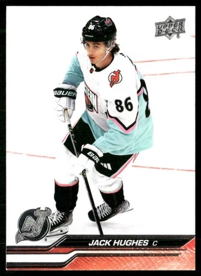 2023-24 Upper Deck Extended Series Jack Hughes #680 - Image 1 of 2