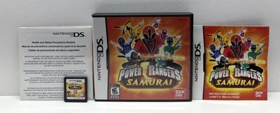 Power Rangers Samurai (Nintendo DS, 2011) - Game, Case & Manual - Tested - Image 1 of 4