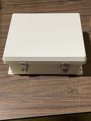 CAJA DE FIBRA DE VIDRIO HOFFMAN HJ1210HWPL2LG 11,68 X 9,69 X 4,62 Tipo 4x Foto 1 de 3