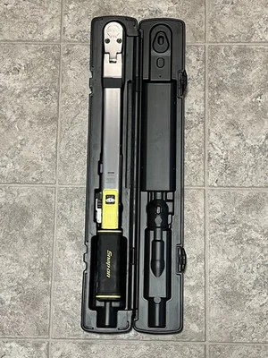 Snap-on TQSG3F250HV 1/2" Flex-Head Torque Wrench 40–250 ft-lb w Case - Image 1 of 4