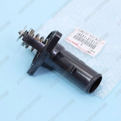 OEM Genuine Toyota Engine Coolant Thermostat w/Housing 4RUNNER TACOMA 1603131011 - Image 1 of 4