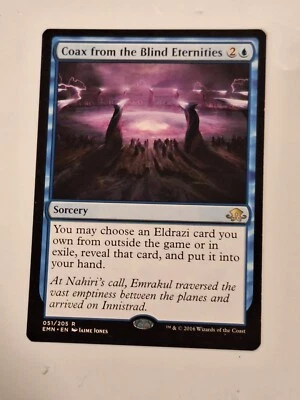 Coax from the Blind Eternities - Eldritch Moon - Magic the Gathering MTG Nice! - Image 1 of 3