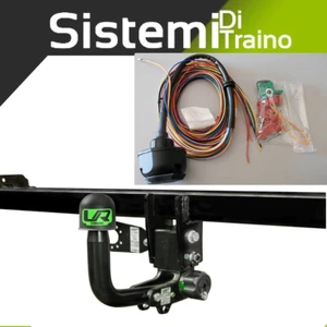 GANCIO TRAINO VERTICALE ESTRAIBILE PER AUDI A4 ALLROAD SW DAL 12/2015 KIT 13P - Foto 1 di 1