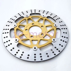 Front Brake Disc Rotor Fit For Kawasaki ZZR250 ZZR600 2007-2008 ZL600 96 97 W650 - Picture 1 of 3