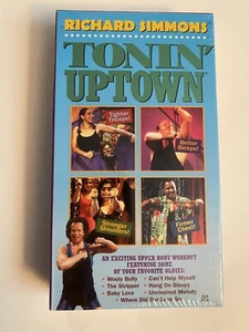 New Sealed - Richard Simmons Tonin Uptown VHS 1996 VTG workout, exercise - Picture 1 of 5
