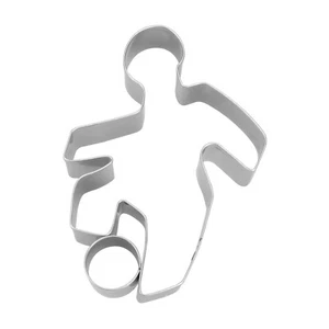 Städter Ausstechform Fußballspieler 9,5 cm – Keks Ausstecher Edelstahl Prägeform - Bild 1 von 4