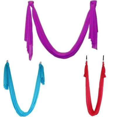 US Yoga Swing Hammock Trapeze Sling Aerial Silks Anti-gravity Inversion Kit US