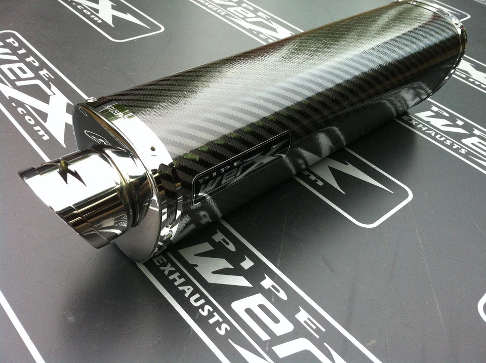 Pipewerx Benelli Tornado 2002 02 +Tri Oval Carbon Exhaust Can Silencer SL - Image 1 of 1