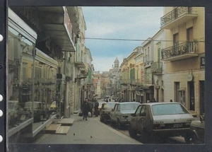 Cartolina Minervino Murge Corso Matteotti  ANIMATA AUTO R60 - Picture 1 of 1