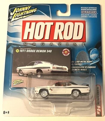 Johnny Lightning Hot Rod Magazine 1971 Dodge Demon 340 NEW/VHTF - Image 1 of 2