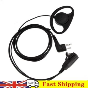 Casque talkie-walkie 2 broches forme D pour radio Motorola GP88 CT150 P040 - Photo 1/5