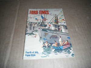 vintage july 1977 ford times magazine nos - Picture 1 of 2