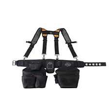 Dead On Tools - 1680 Denier Poly Carpenter’s Tool Belt with Suspenders (HDP40...