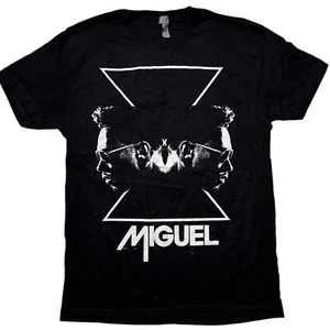 NWOT Next Level Miguel 2013 Tour SS Graphic T-Shirt in Black Unisex Sz L - Picture 1 of 9