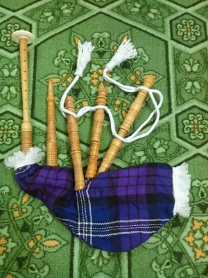 HOUSE OF SCOTLAND Junior Playable Bagpipes for Kids | Child-Friendly Bagpipe with Various Covers