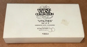 The Heritage Village Collection, UTILITIES, 8 PIECE ACCESSORIES SET (Dept 56) - Picture 1 of 4