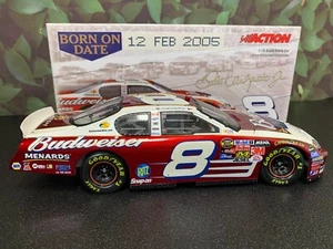 ACTION DALE EARNHARDT JR #8 BUDWEISER/BUD SHOOTOUT BORN ON DATE 2005 MONTE CARLO - Picture 1 of 20