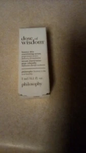 Philosophy Dose of Wisdom Bouncy Skin Reactivating Serum Travel Sample 3ml/.1oz - Picture 1 of 1