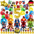 Superhelden Geburtstagsdeko 5 Jahre, Hero Luftballon Kindergeburtstag Deko