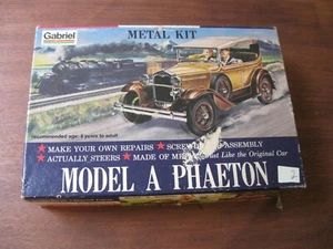 Vintage Hubley FORD MODEL A Phaeton Metal Kit 100% complete # 2 - Picture 1 of 7
