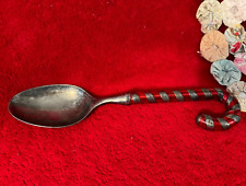 Godinger Silver Serving Spoon with Candy Cane Handle