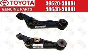 TOYOTA LEXUS GENUINE ARM ASSY, FRONT SUSPENSION, LOWER RH & LH PAIR SET OEM - Picture 1 of 9