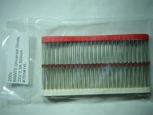 200x BAW75 Universal Diode 25V 0,3A 300mA #7D3#10g - Imagen 1 de 3