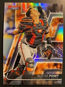 2020 Bowmans Best Buster Posey #4 Refractor - Giants