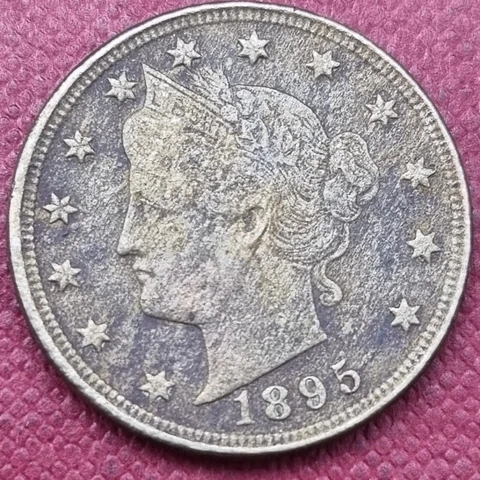 1895 Liberty Head Nickel 5c Better Grade XF Details #60583 Cover