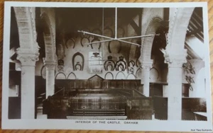 RP de la década de 1930 - Interior del castillo - Oakham - Imagen 1 de 1